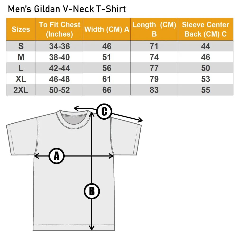 10 Year Wedding Anniversary 10th Marriage Mens V-Neck Cotton T-Shirt
