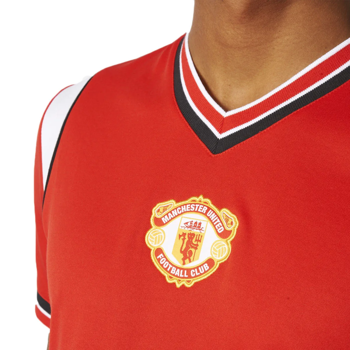 Adidas Manchester United FC Away Jersey Men's T-Shirt Red/White/Black