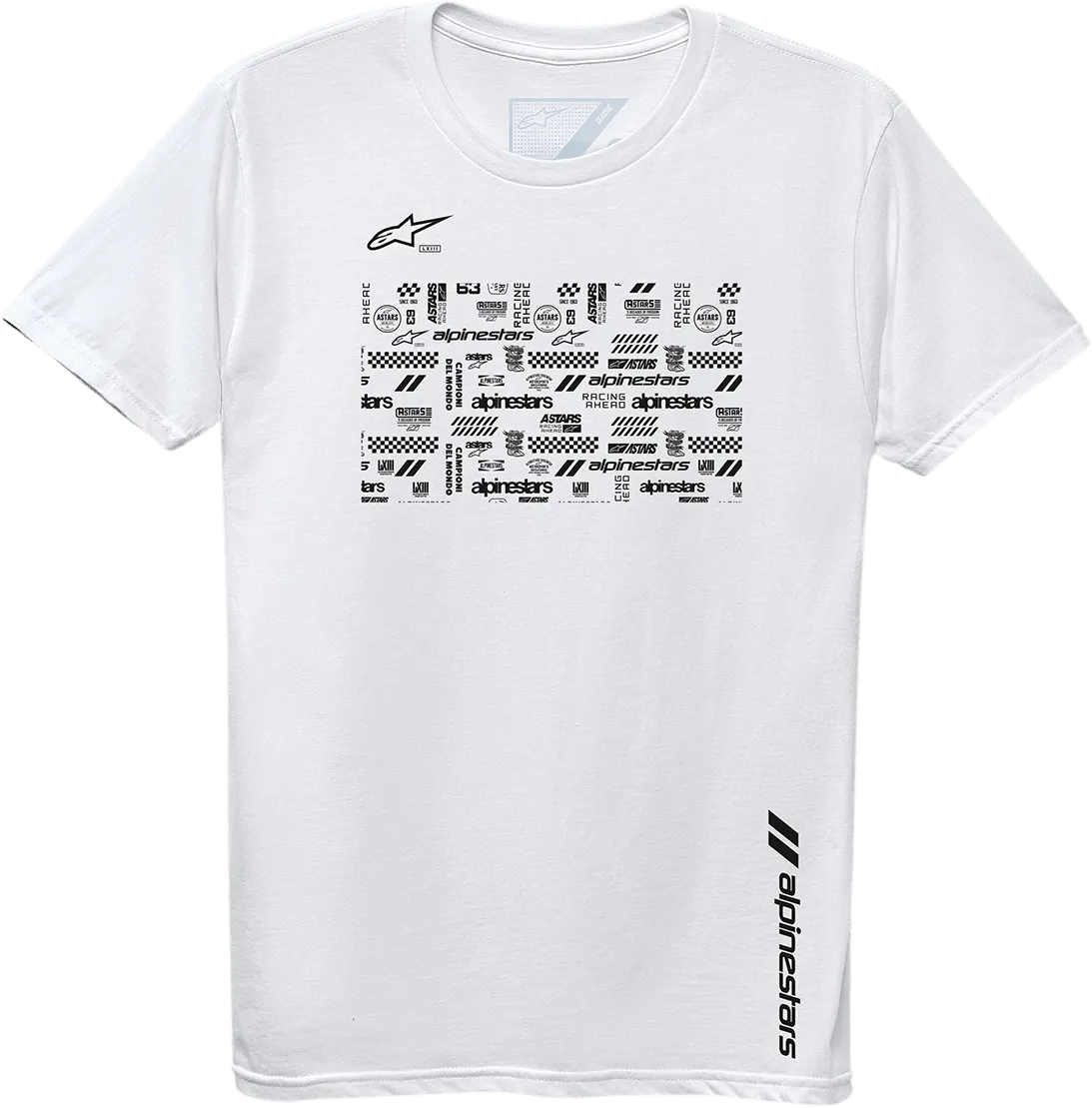 ALPINESTARS Chaotic T-Shirt - White - XL 12307210920XL