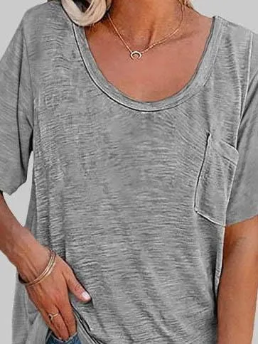 Black Knit T-Shirt