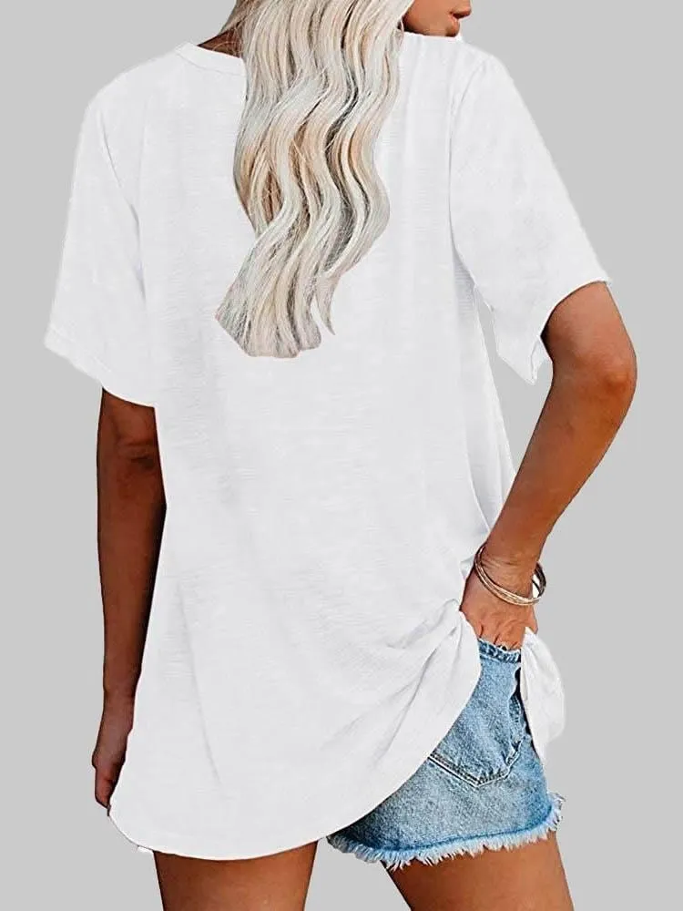 Black Knit T-Shirt