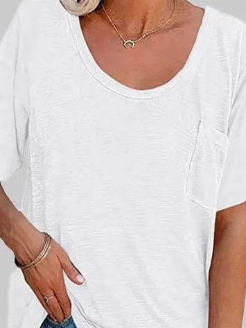 Black Knit T-Shirt