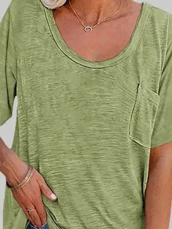 Black Knit T-Shirt