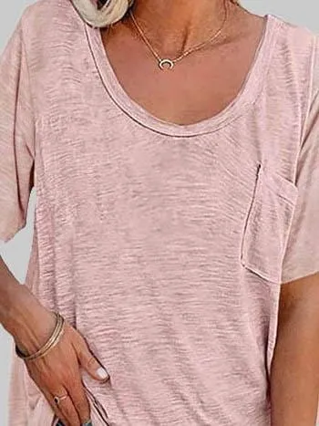 Black Knit T-Shirt
