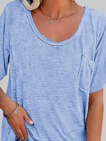 Black Knit T-Shirt