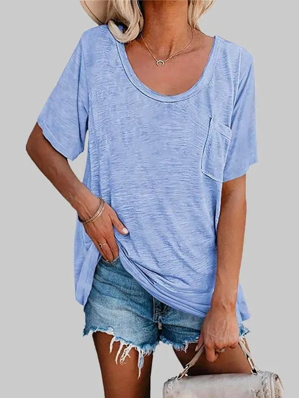 Black Knit T-Shirt