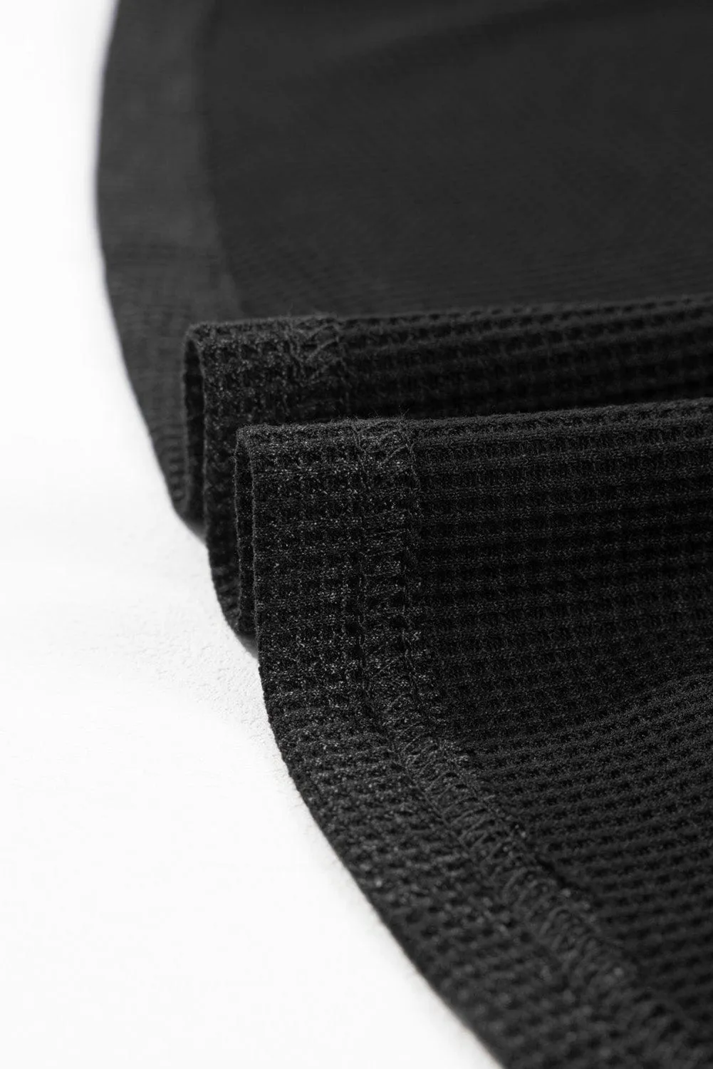 Black Knit T-Shirt