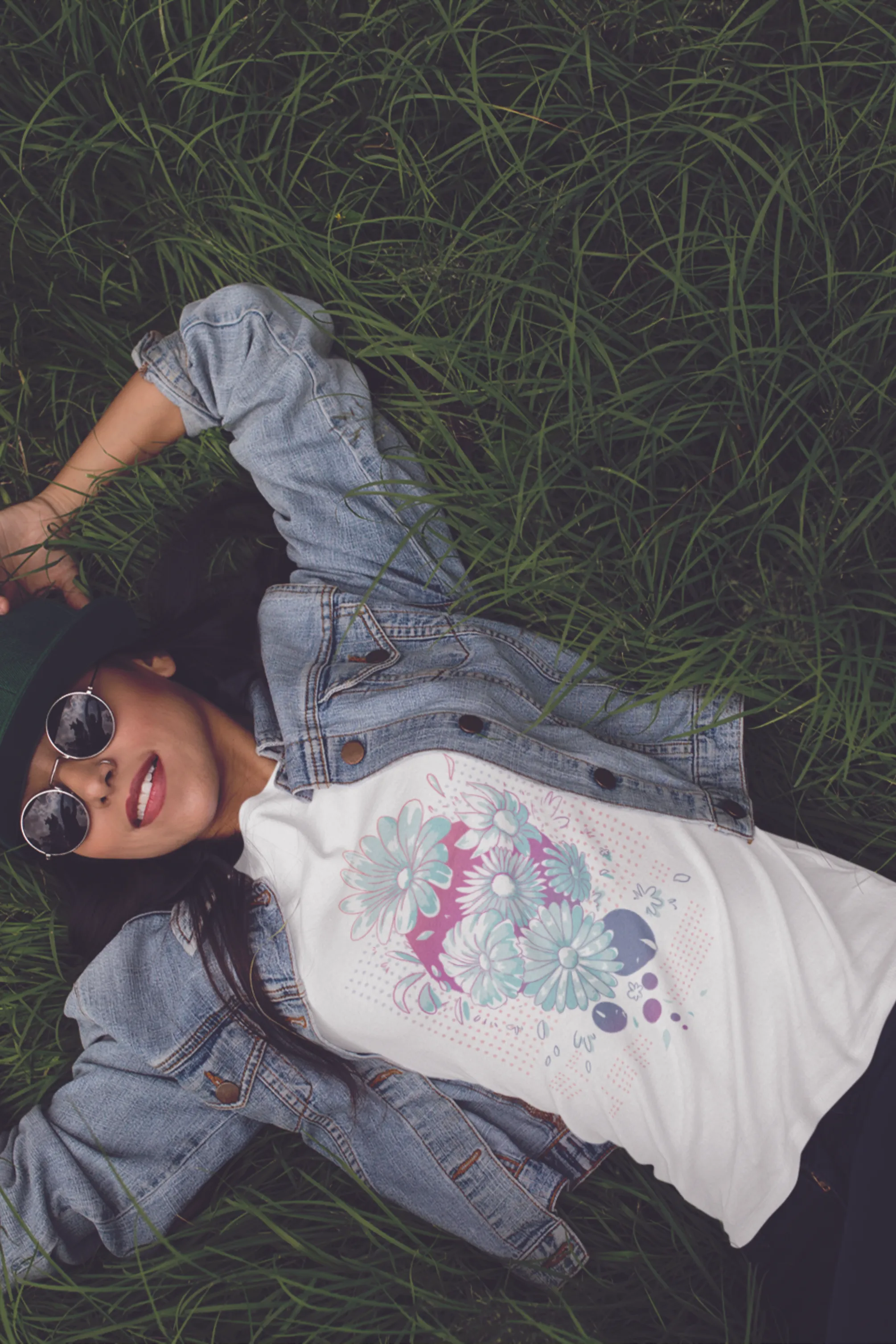 Daisy Delight Printed T-shirt for women