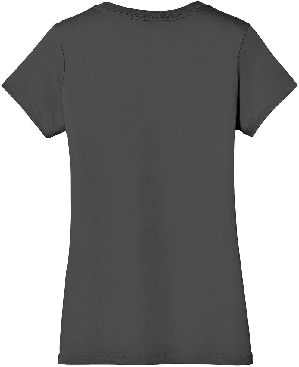 District Ladies Perfect Weight V-Neck Tee