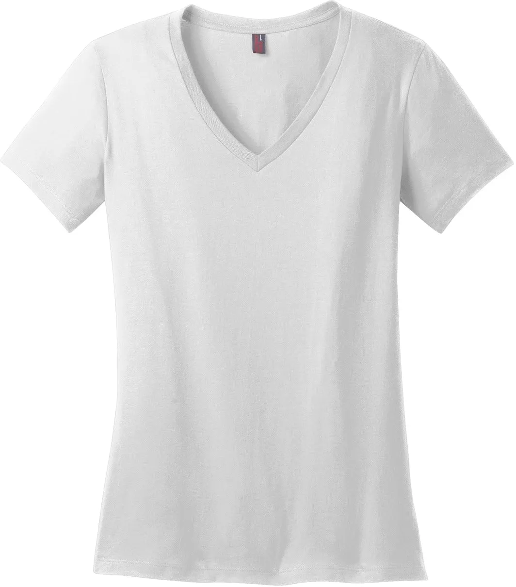 District Ladies Perfect Weight V-Neck Tee