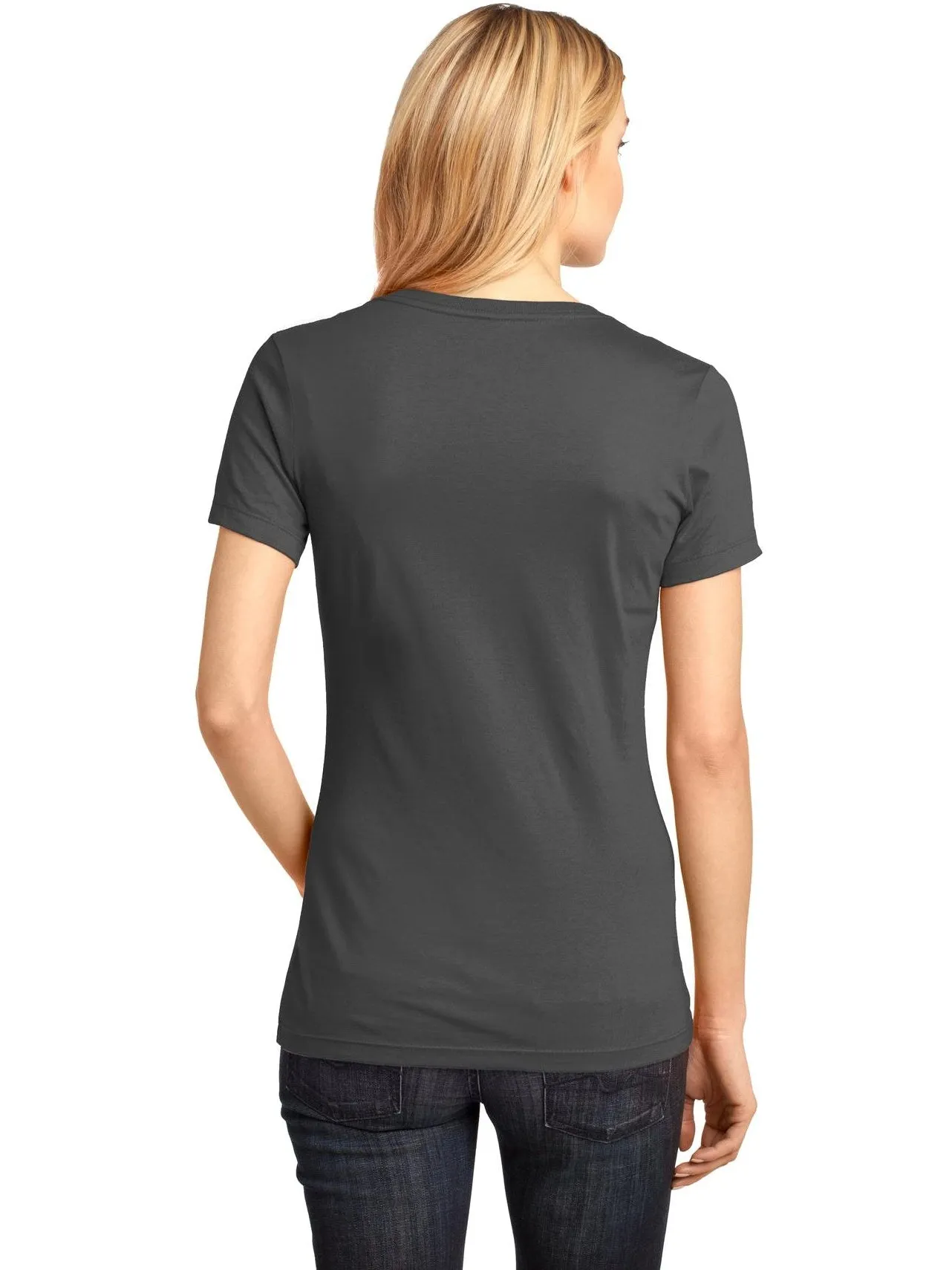 District Ladies Perfect Weight V-Neck Tee