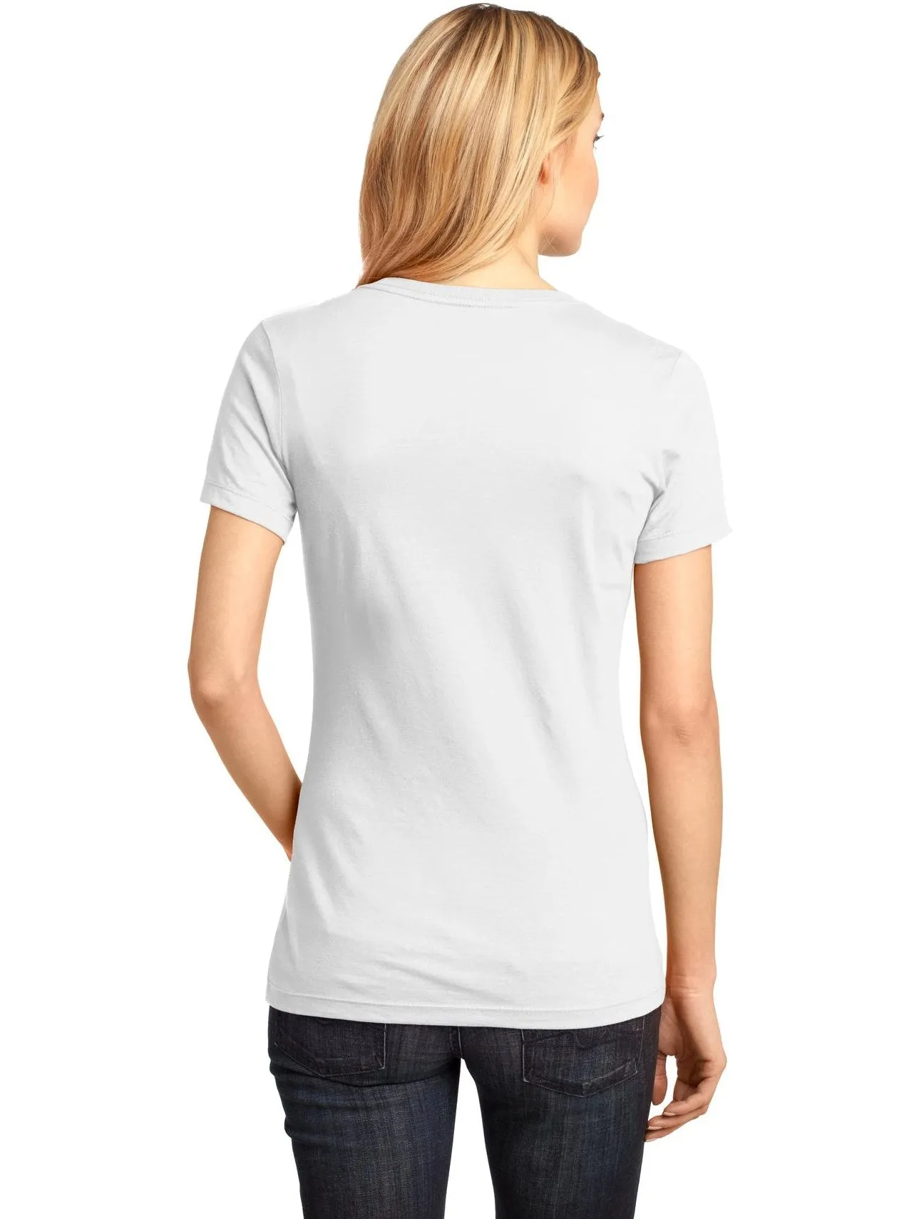 District Ladies Perfect Weight V-Neck Tee