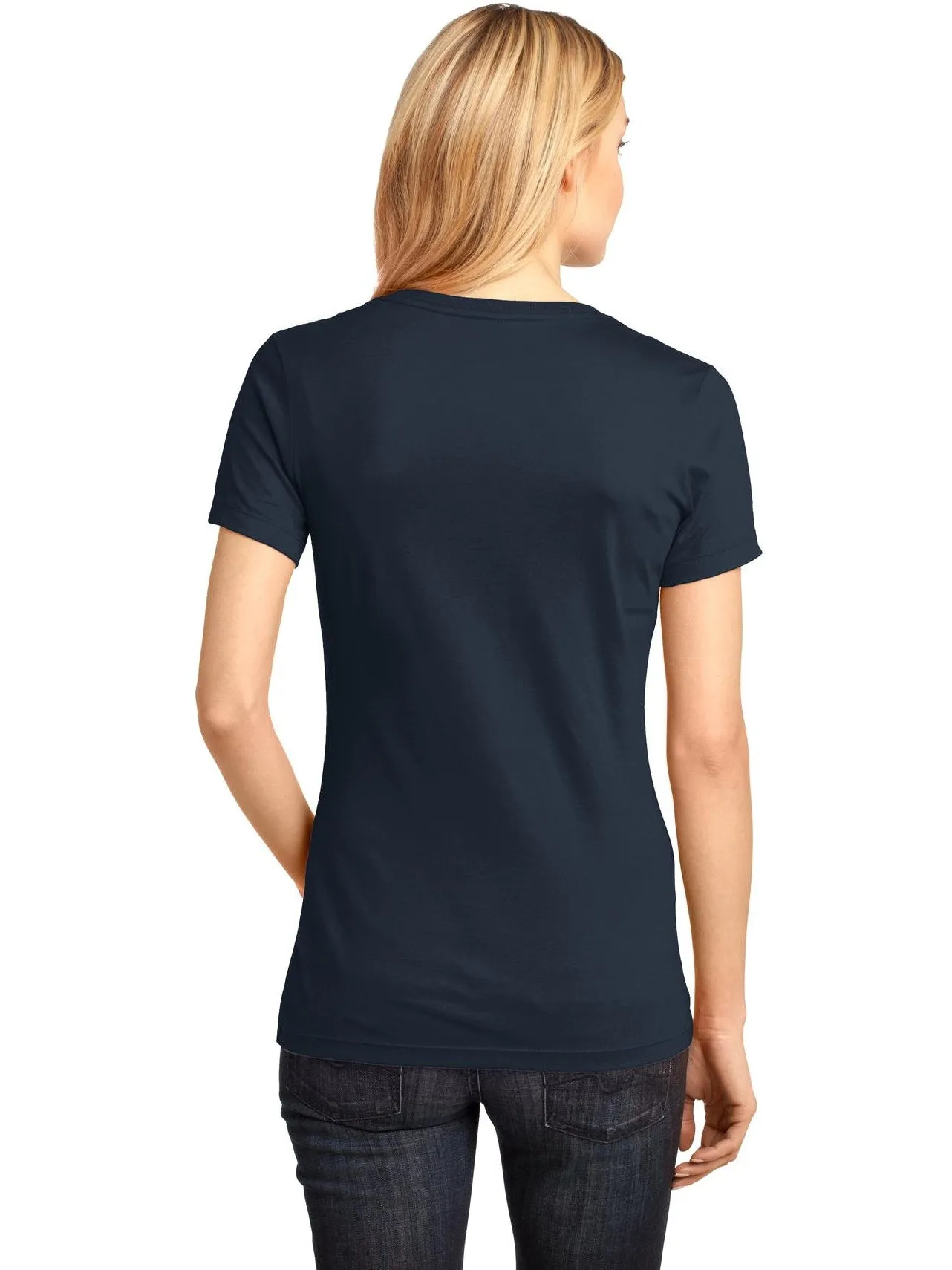 District Ladies Perfect Weight V-Neck Tee