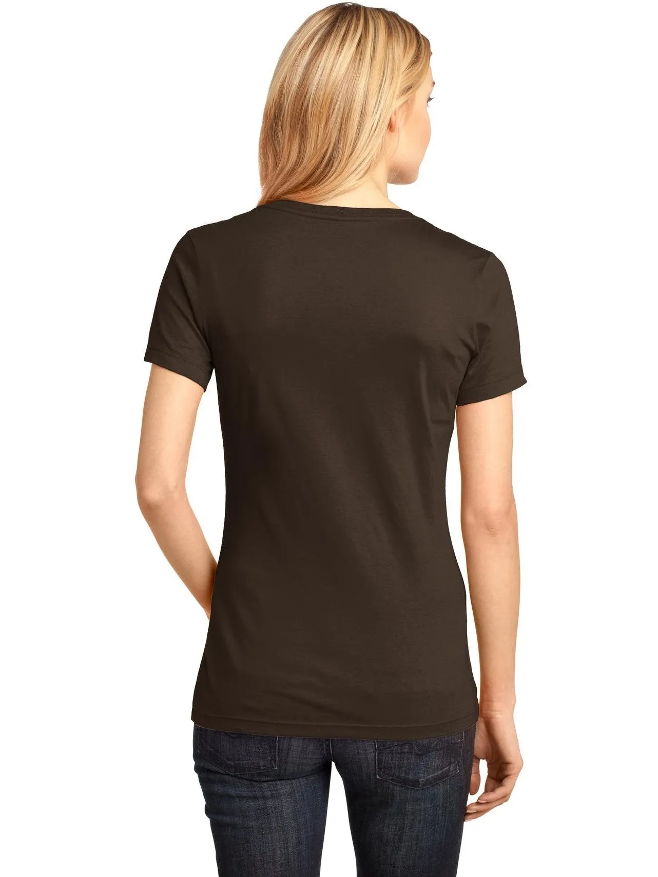 District Ladies Perfect Weight V-Neck Tee