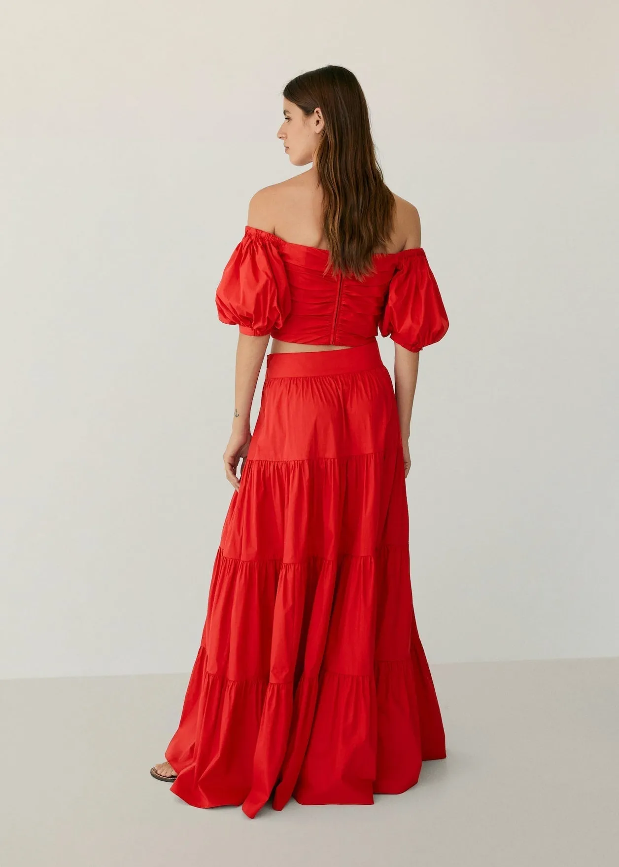 Draped Crop Top