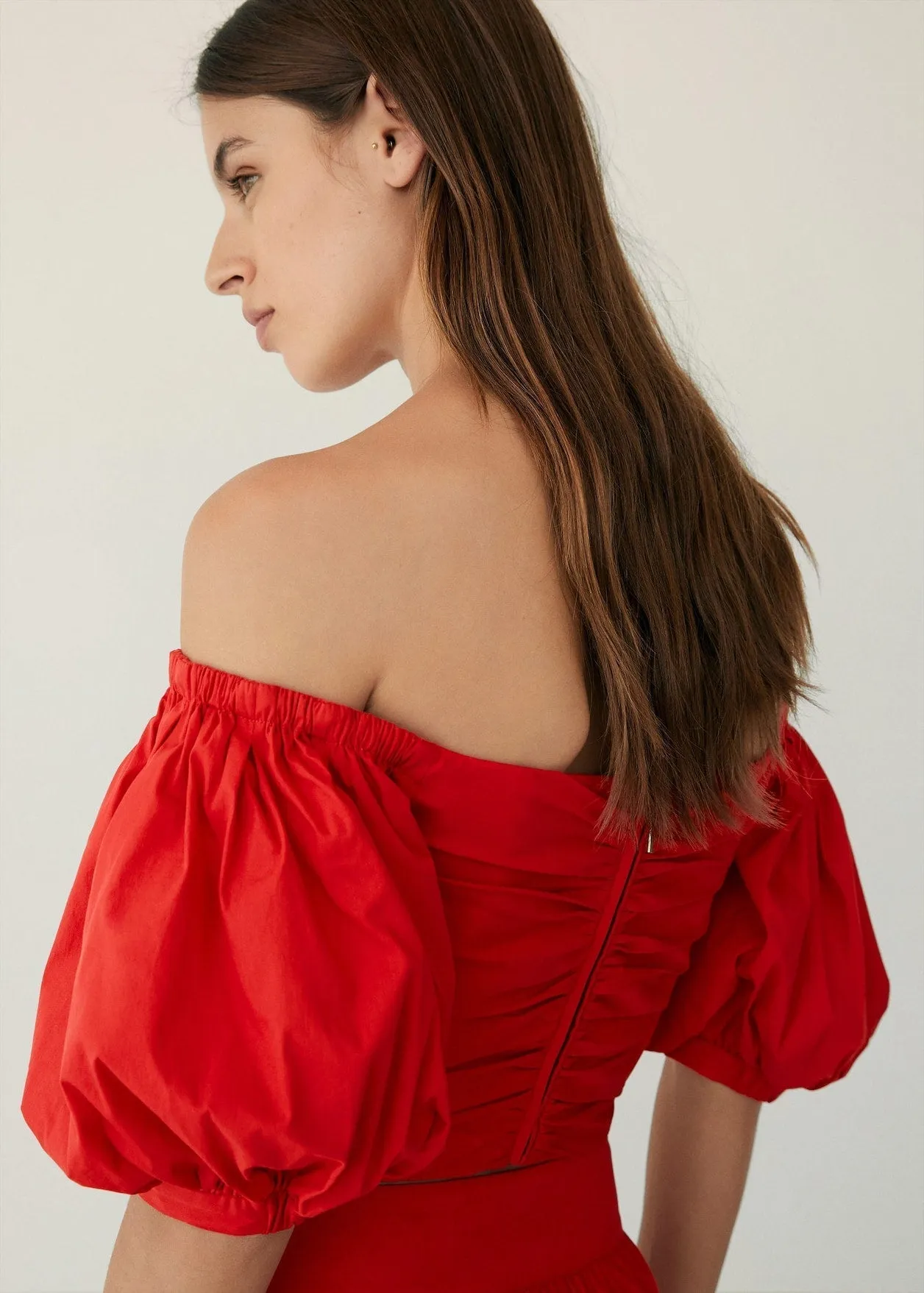 Draped Crop Top