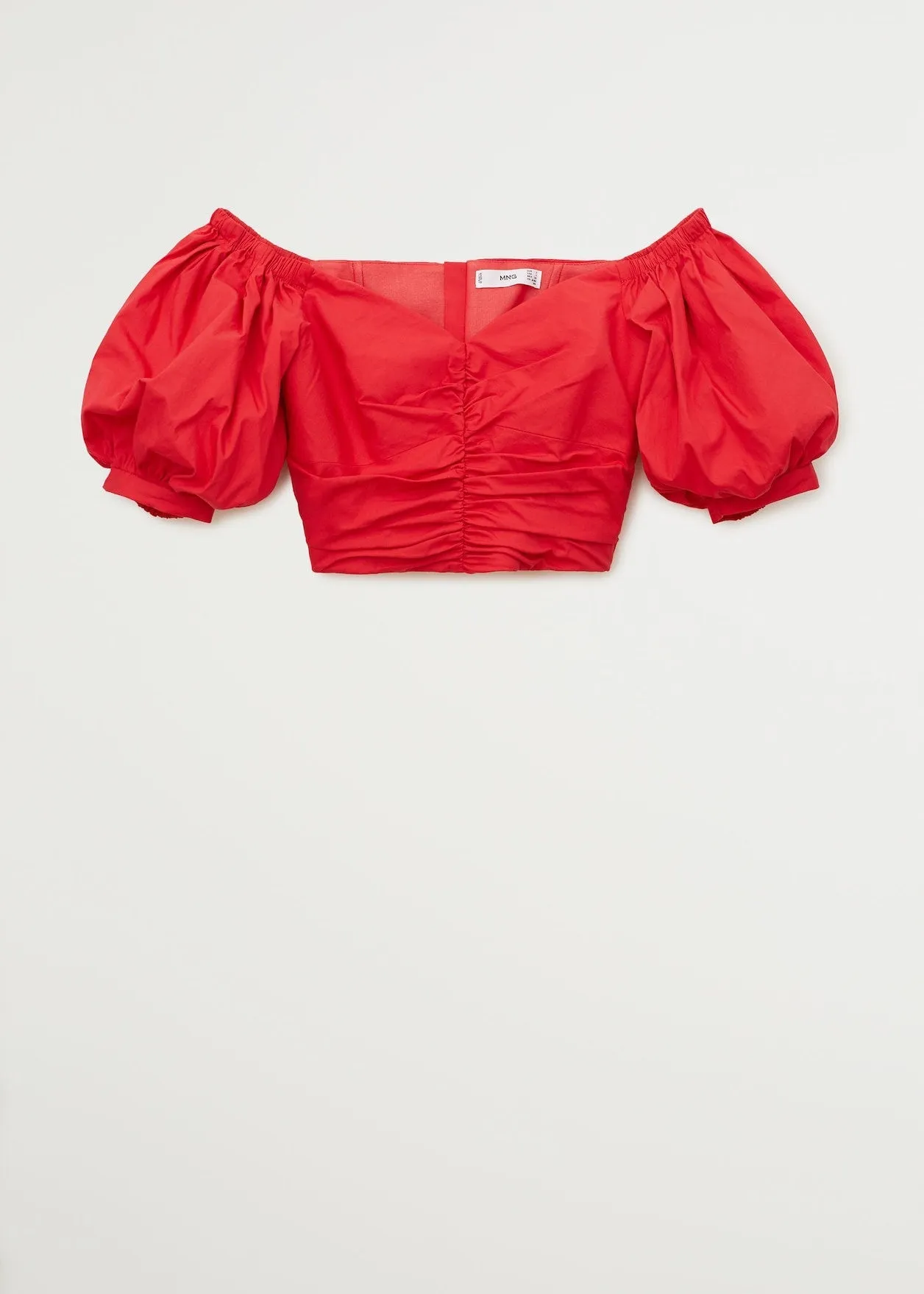 Draped Crop Top