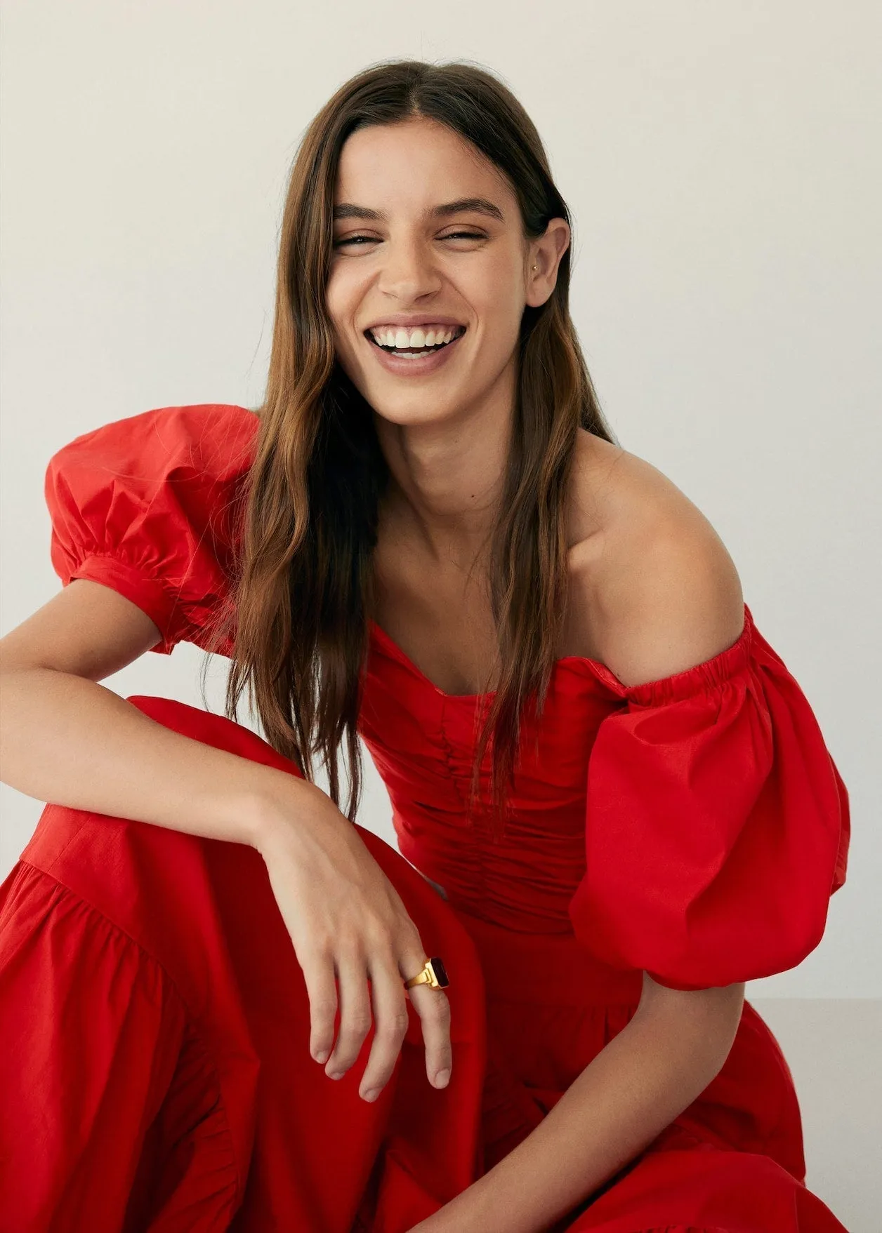 Draped Crop Top