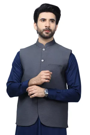 Grey Wash & Wear Waistcoat
