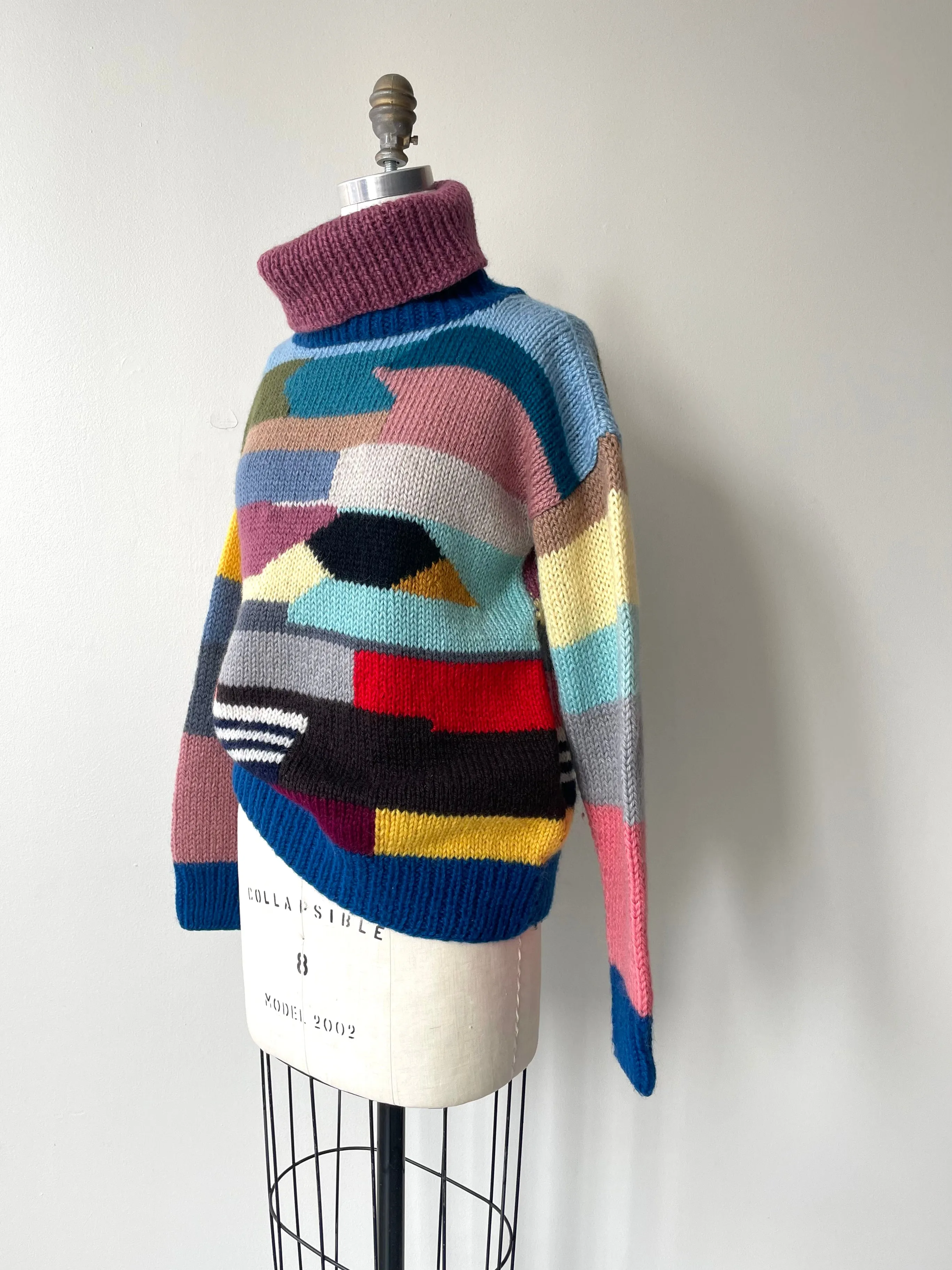 Hand Knit Wool Sweater