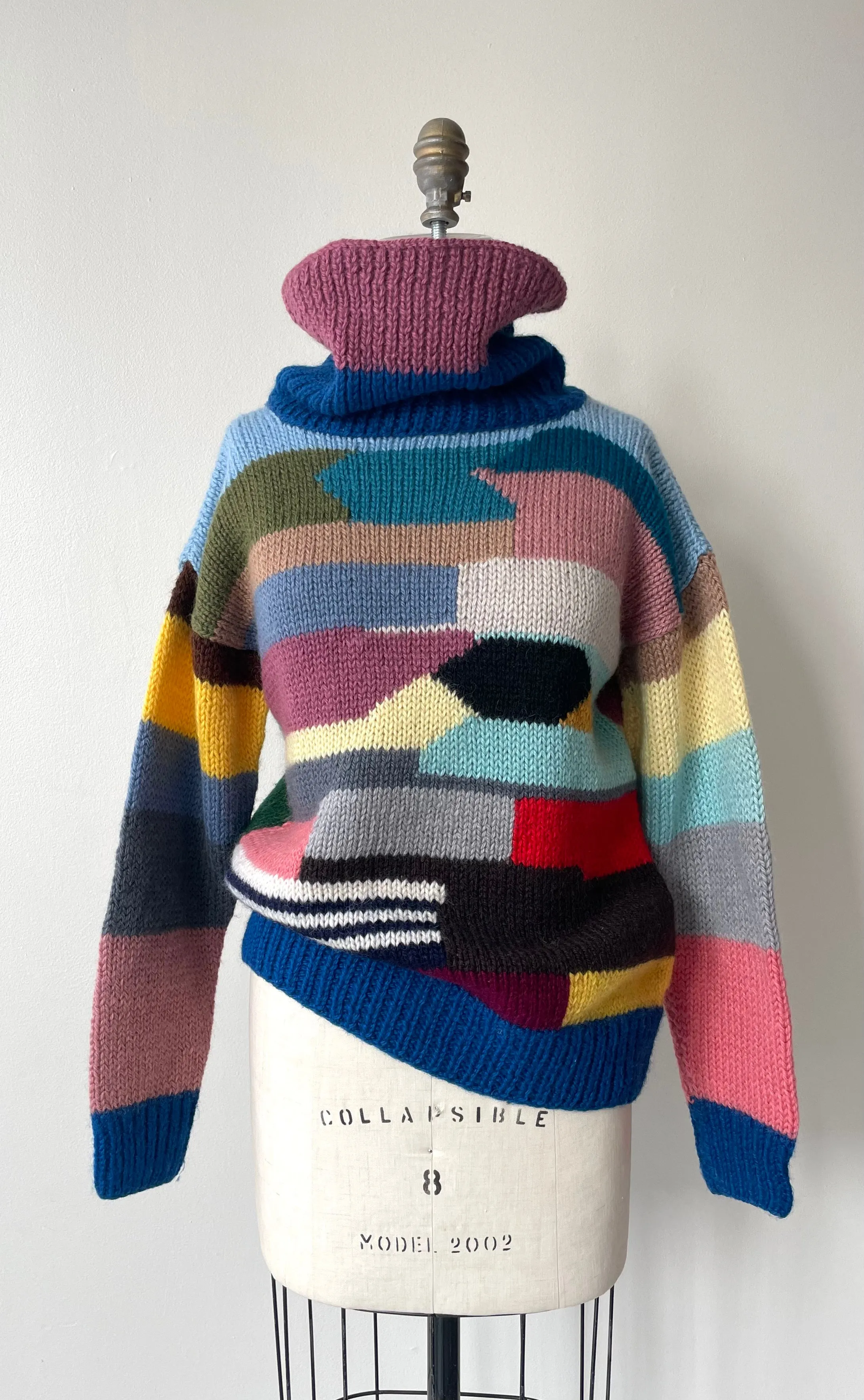 Hand Knit Wool Sweater