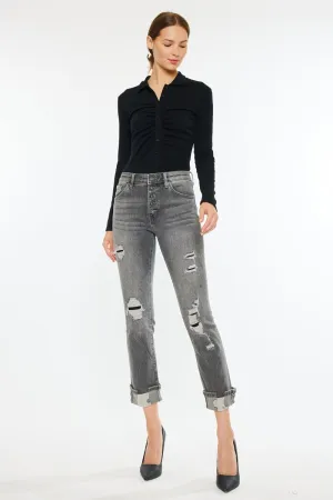 High Rise Skinny Straight