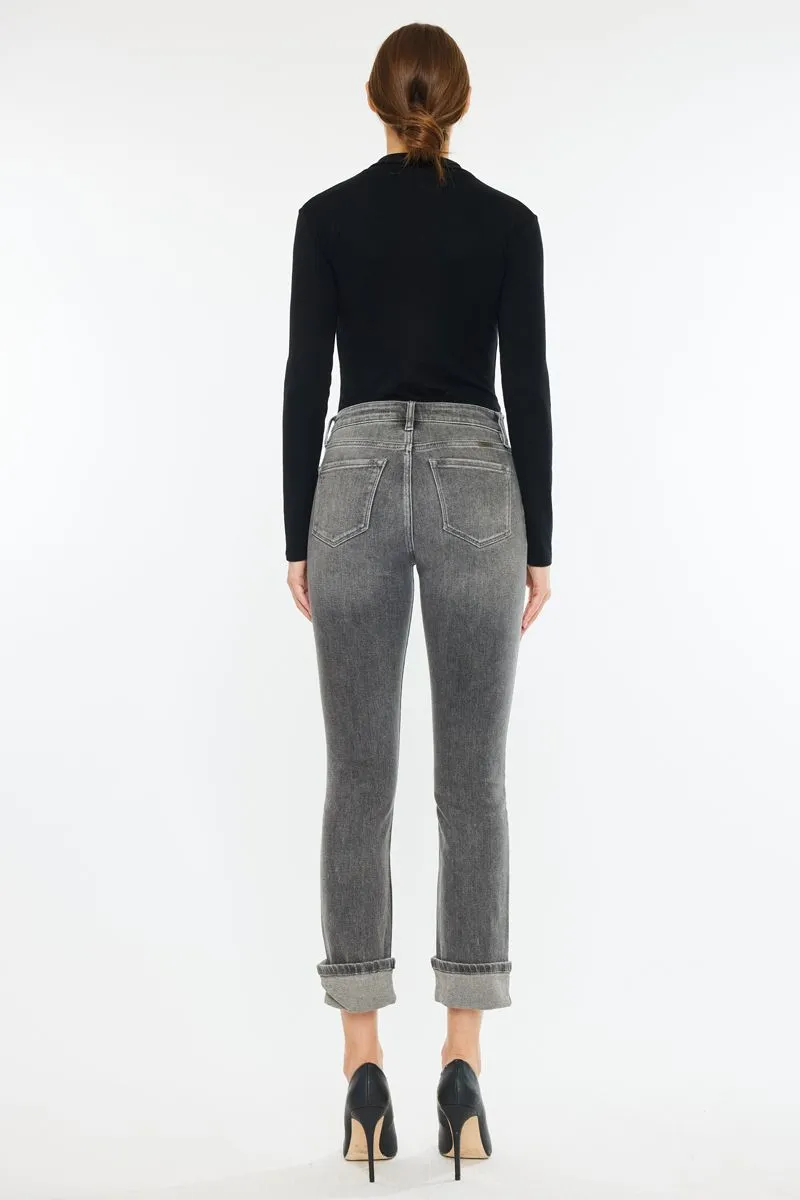High Rise Skinny Straight
