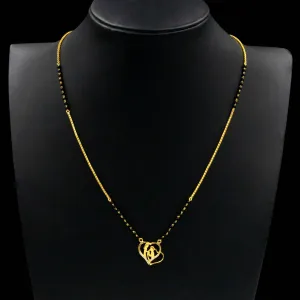 Mangalsutra Stone Necklace PLKM1W-6-053