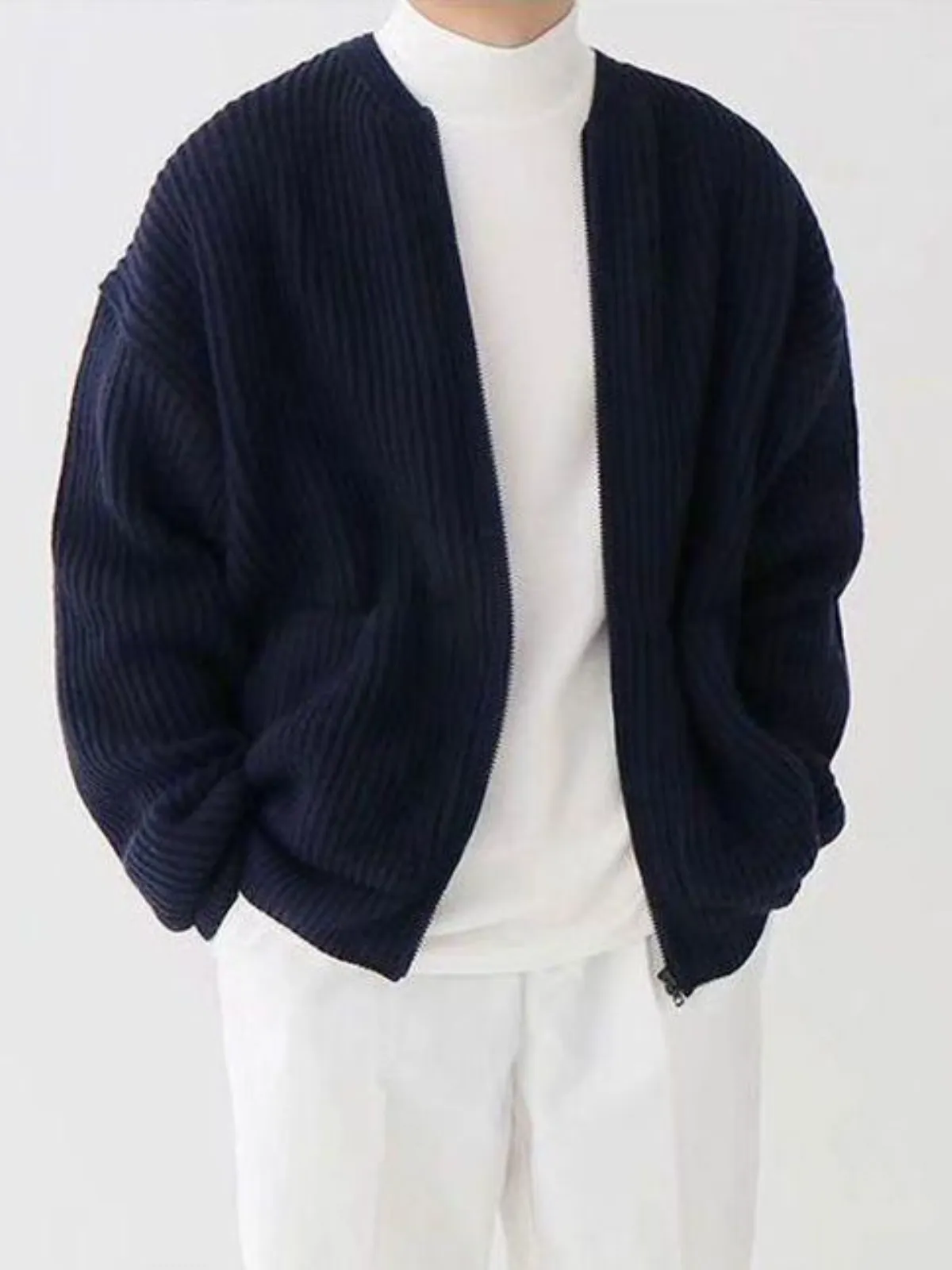 Men's Trendy Knit Cardigan | Mario Stylish Sweater for Versatile Looks and Comfort