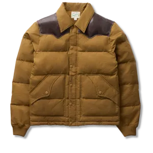 Men's Western Canvas Puffer Jacket<parent>