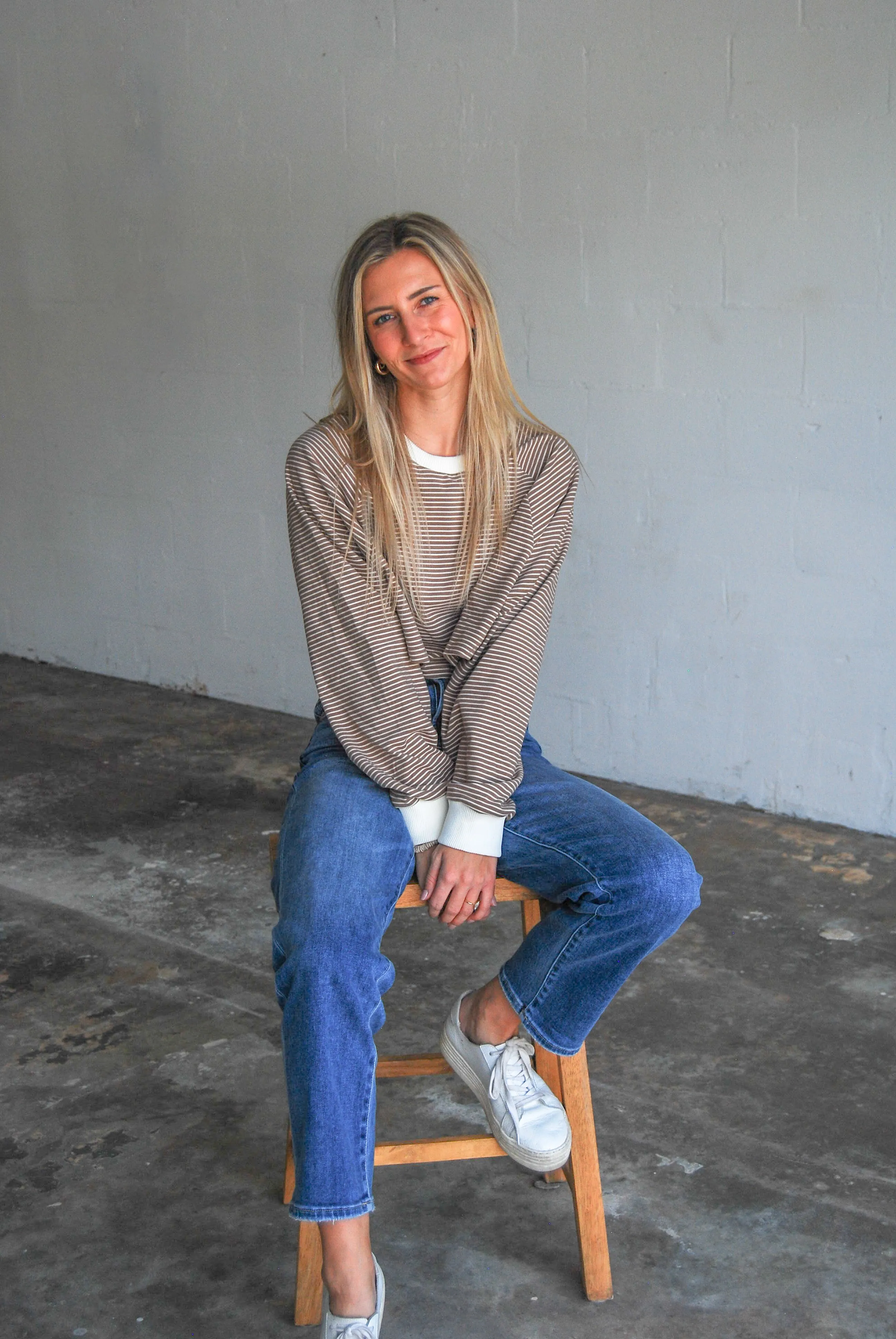 No Thought Cropped Shirt