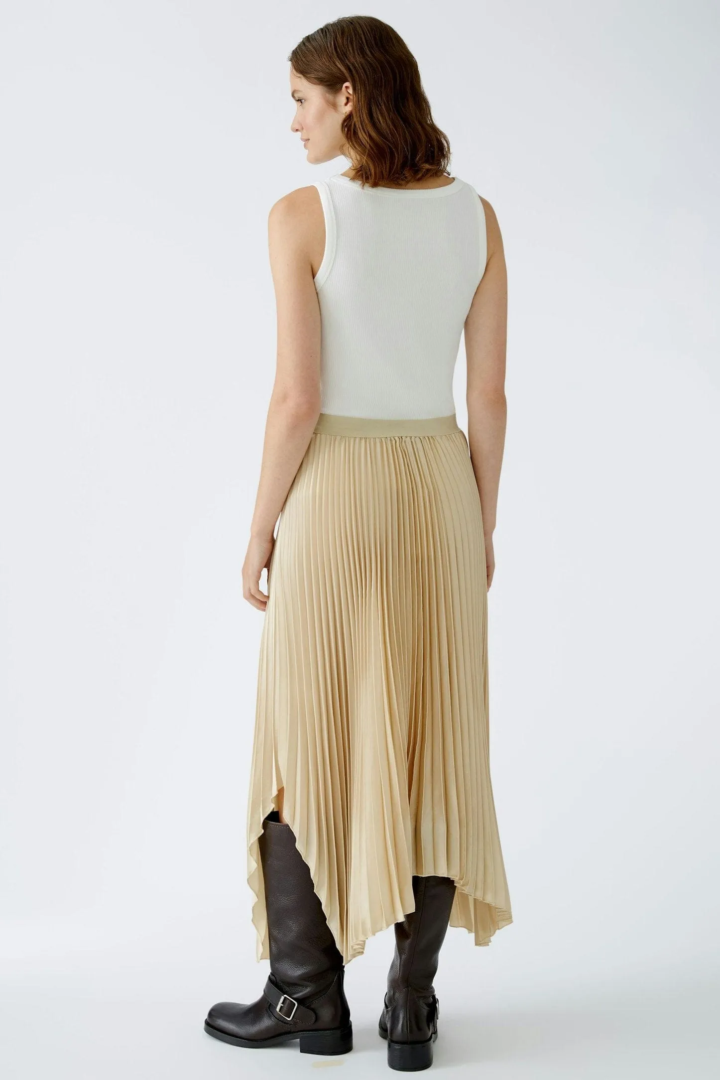 OUI FASHION - Jupe Midi à Plis