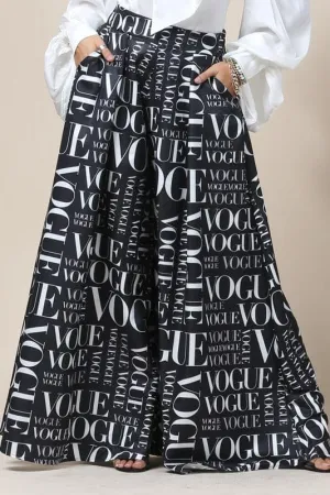 Palazzo Skirt Pants Vogue