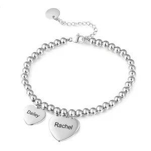 Personalized Charm Bracelet For Women’s Customized Jewelry