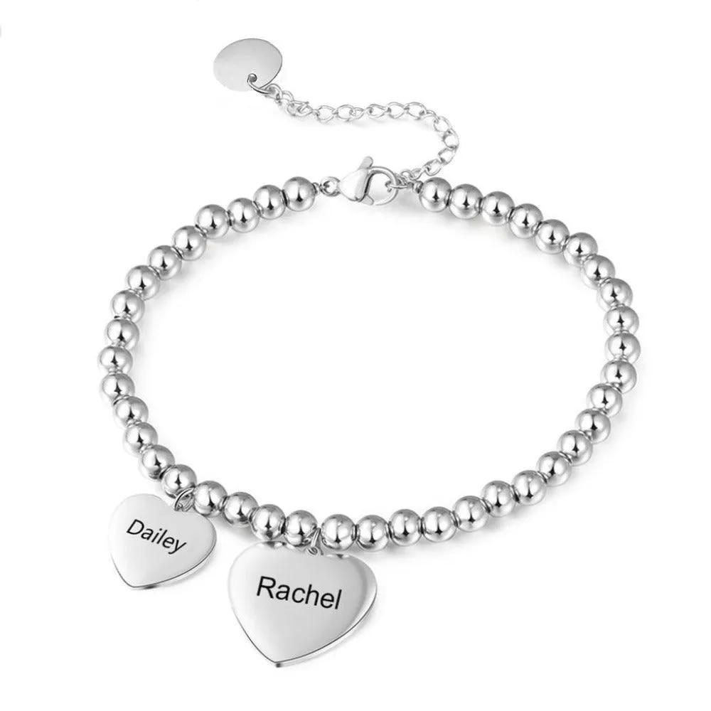 Personalized Charm Bracelet For Women’s Customized Jewelry