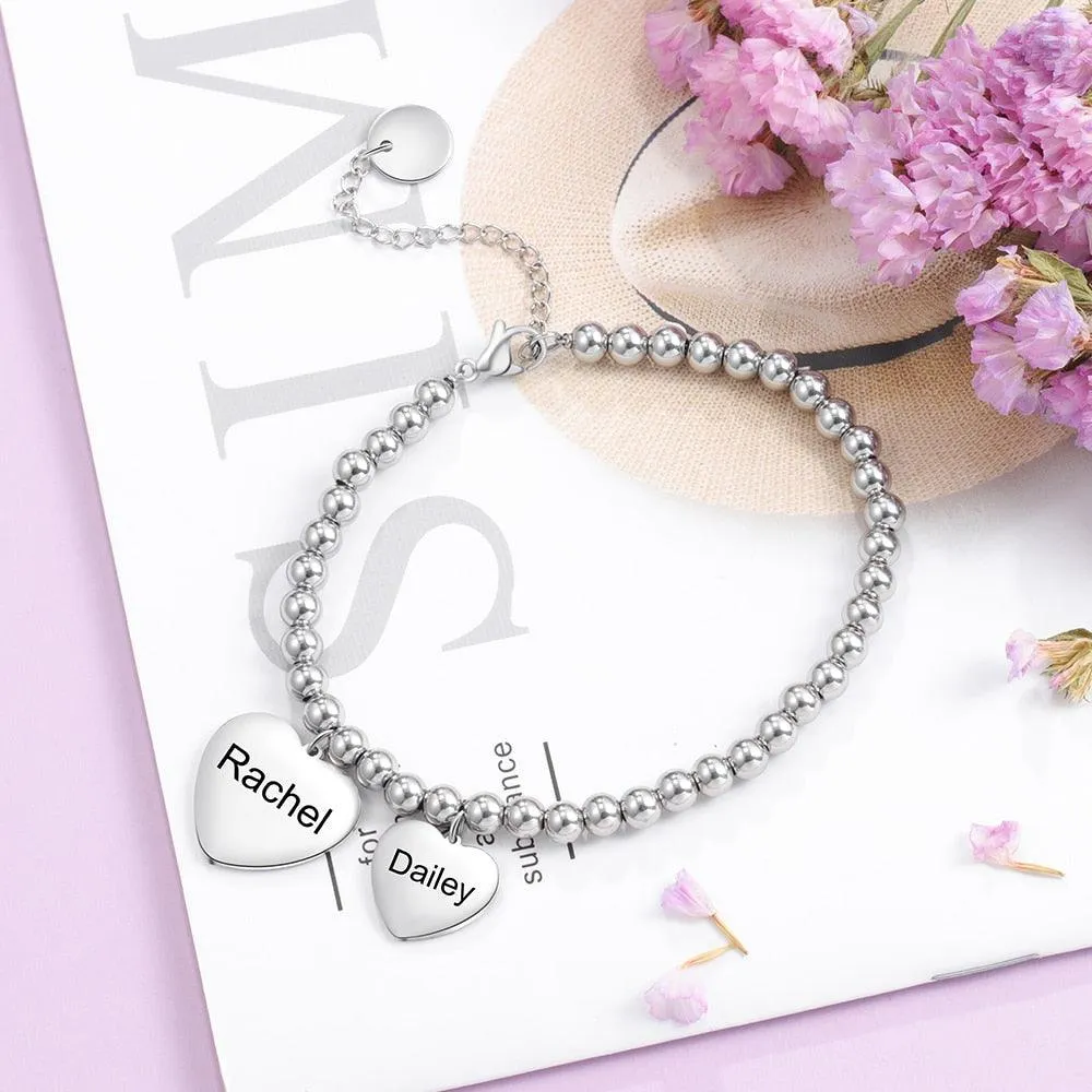 Personalized Charm Bracelet For Women’s Customized Jewelry