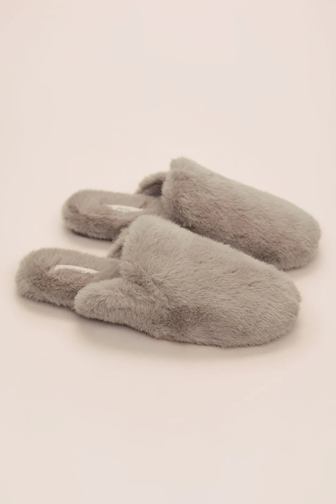 Plush Mule Slipper