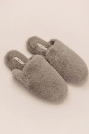 Plush Mule Slipper