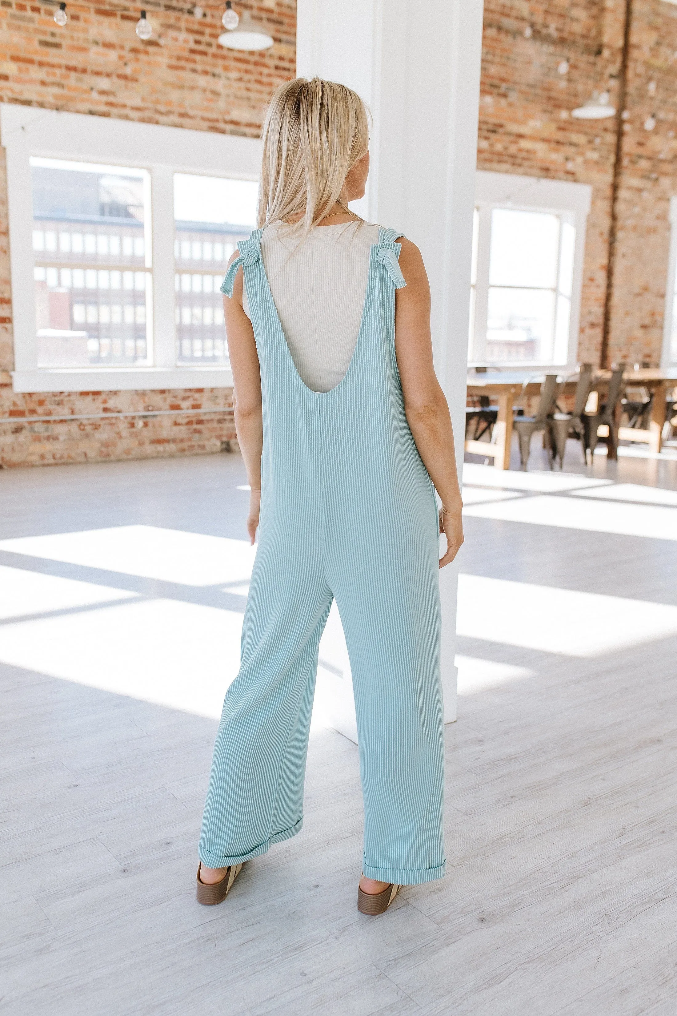 SALE - Samantha Oversized Wide Leg Jumpsuit | Size Medium