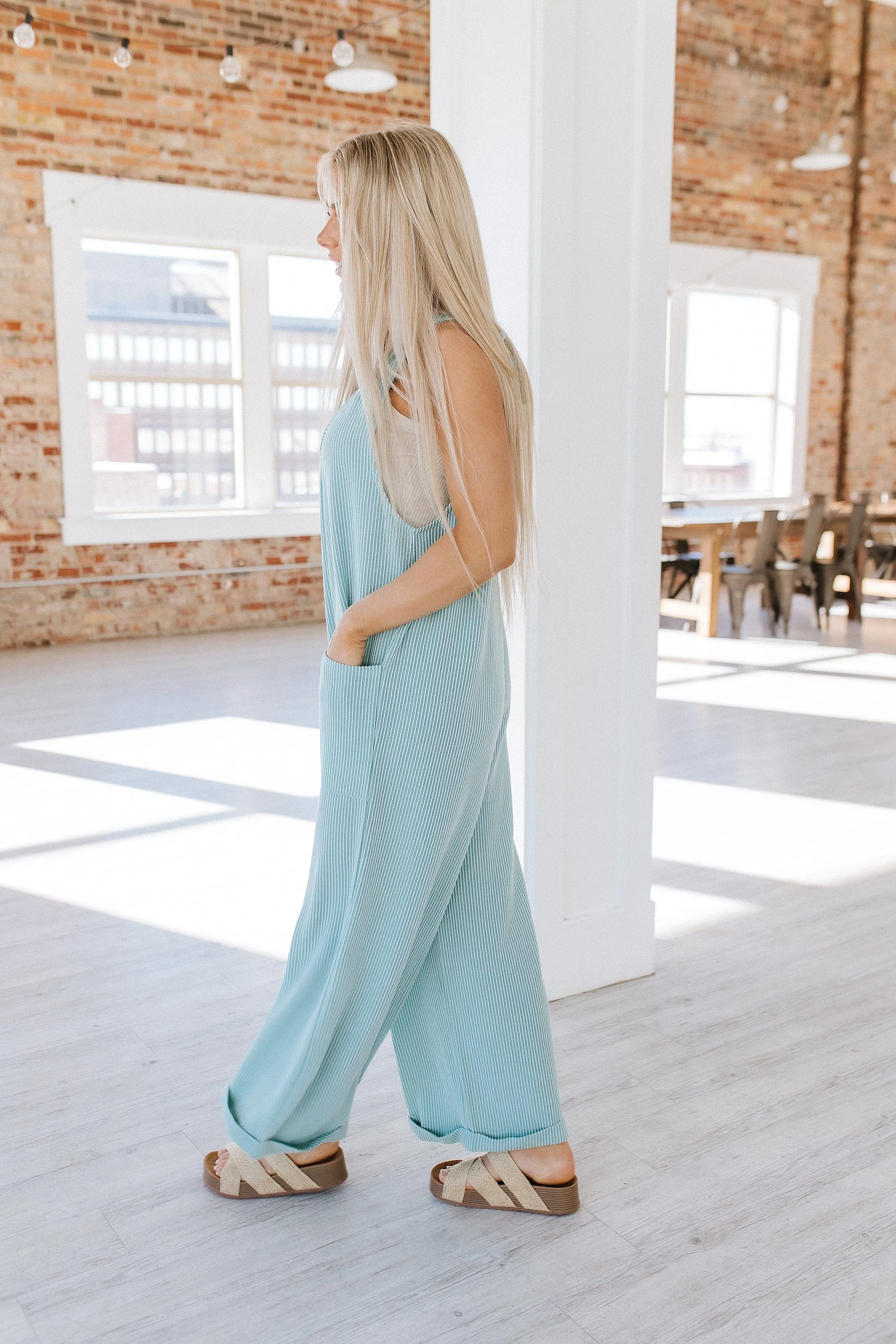 SALE - Samantha Oversized Wide Leg Jumpsuit | Size Medium