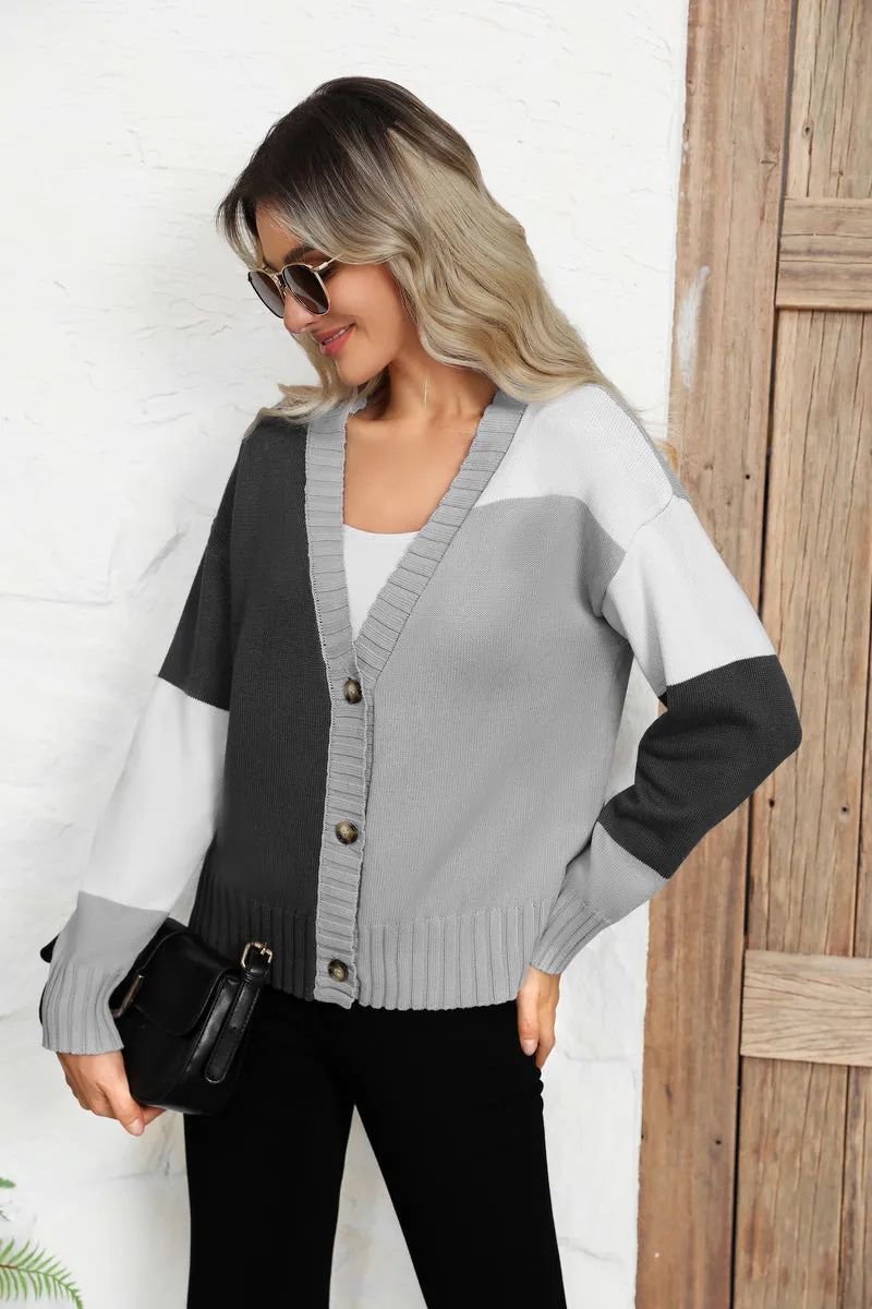 Zeagoo Women's Cropped Cardigan 2024 Fall Button Sweaters