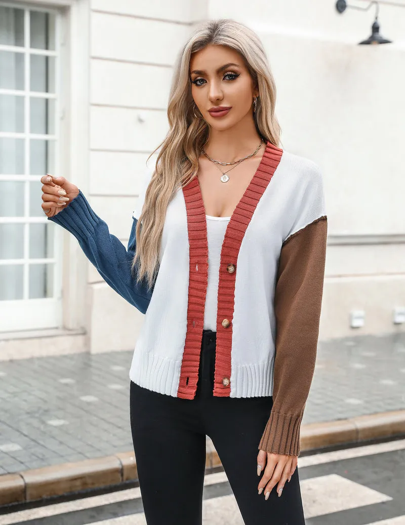 Zeagoo Women's Cropped Cardigan 2024 Fall Button Sweaters